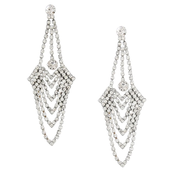 Badgley Mischka Jewelry Nwt Badgley Mischka Cascading Chandelier